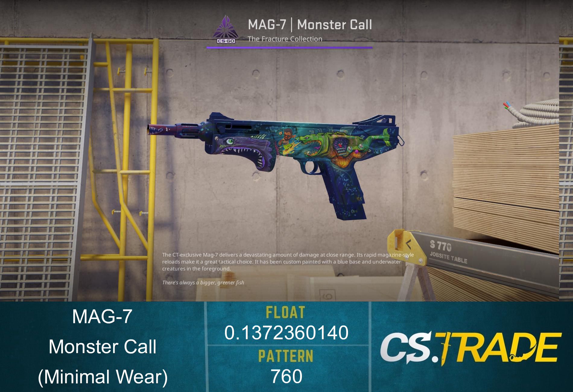 MAG-7 | Monster Call (Minimal Wear) Screenshot