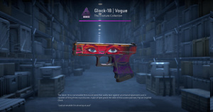 Glock-18 | Vogue (Battle-Scarred) Screenshot