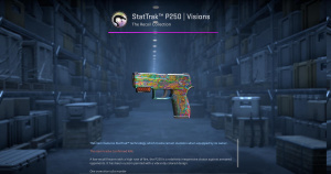 StatTrak™ P250 | Visions (Field-Tested) Screenshot