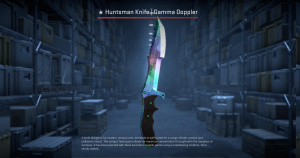★ Huntsman Knife | Gamma Doppler Phase 1 (Factory New) Screenshot