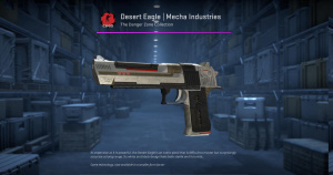 Desert Eagle | Mecha Industries (Battle-Scarred) Screenshot