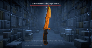 ★ Huntsman Knife | Tiger Tooth (Factory New) Screenshot