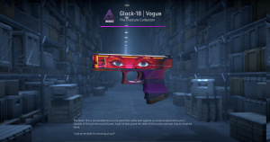 Glock-18 | Vogue (Field-Tested) Screenshot