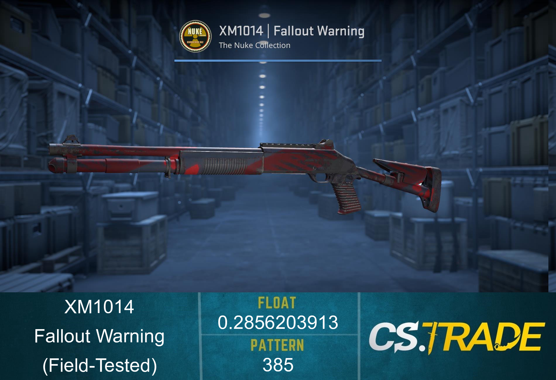 XM1014 | Fallout Warning (Field-Tested) Screenshot