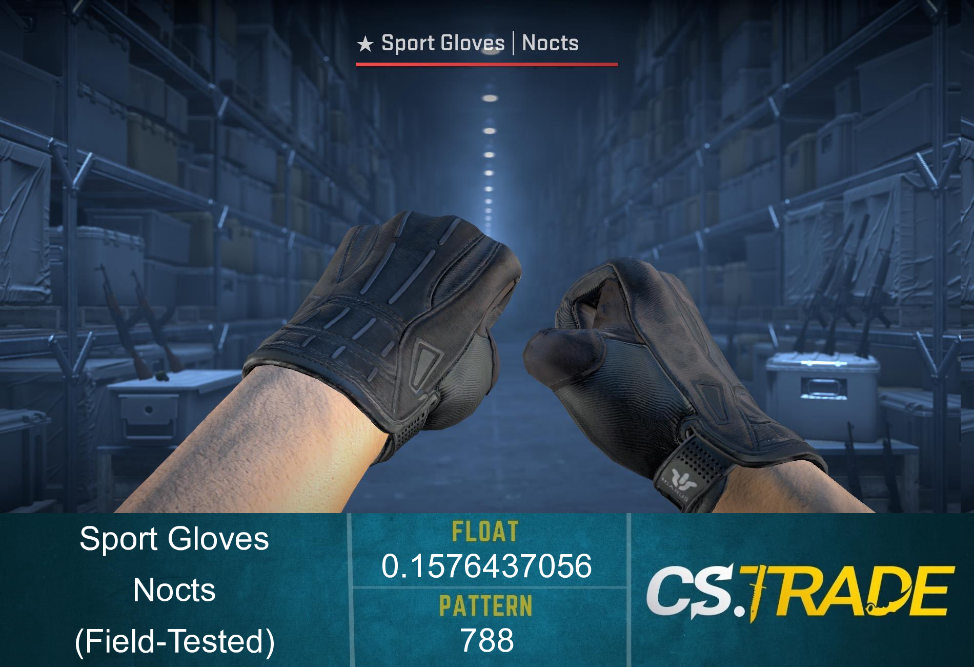 ★ Sport Gloves | Nocts (Field-Tested) Screenshot