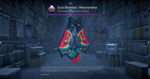 Dual Berettas | Melondrama (Minimal Wear) Screenshot