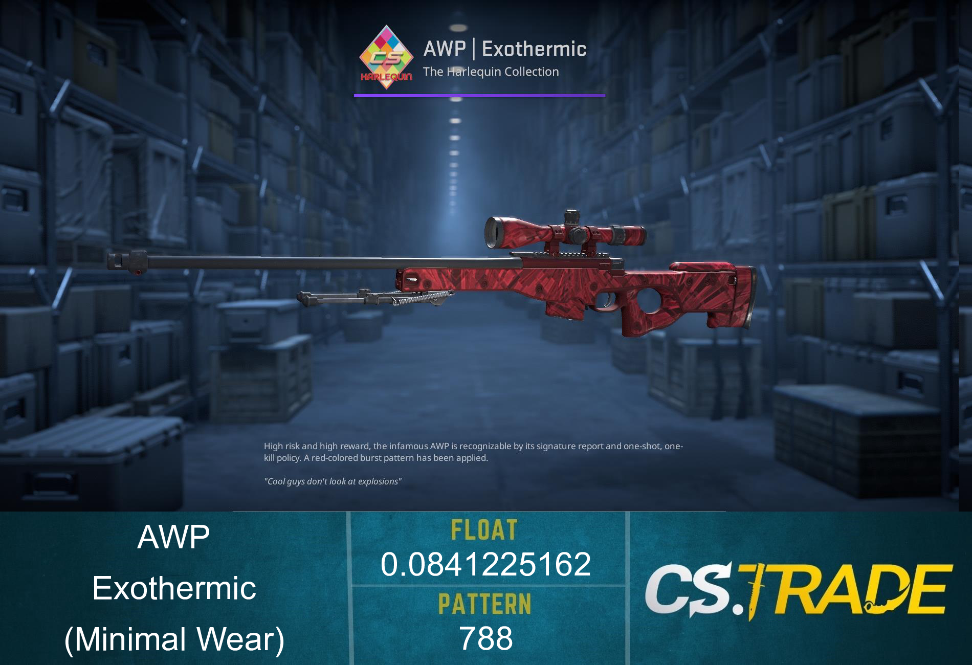 AWP | Exothermic (Minimal Wear) Screenshot