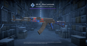 AK-47 | Blue Laminate (Factory New) Screenshot