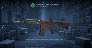 StatTrak™ M4A4 | Turbine (Battle-Scarred) Screenshot