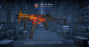 UMP-45 | Blaze (Factory New) Screenshot