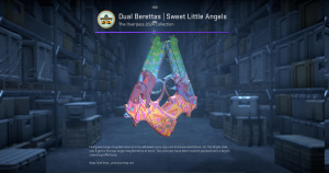 Dual Berettas | Sweet Little Angels (Field-Tested) Screenshot