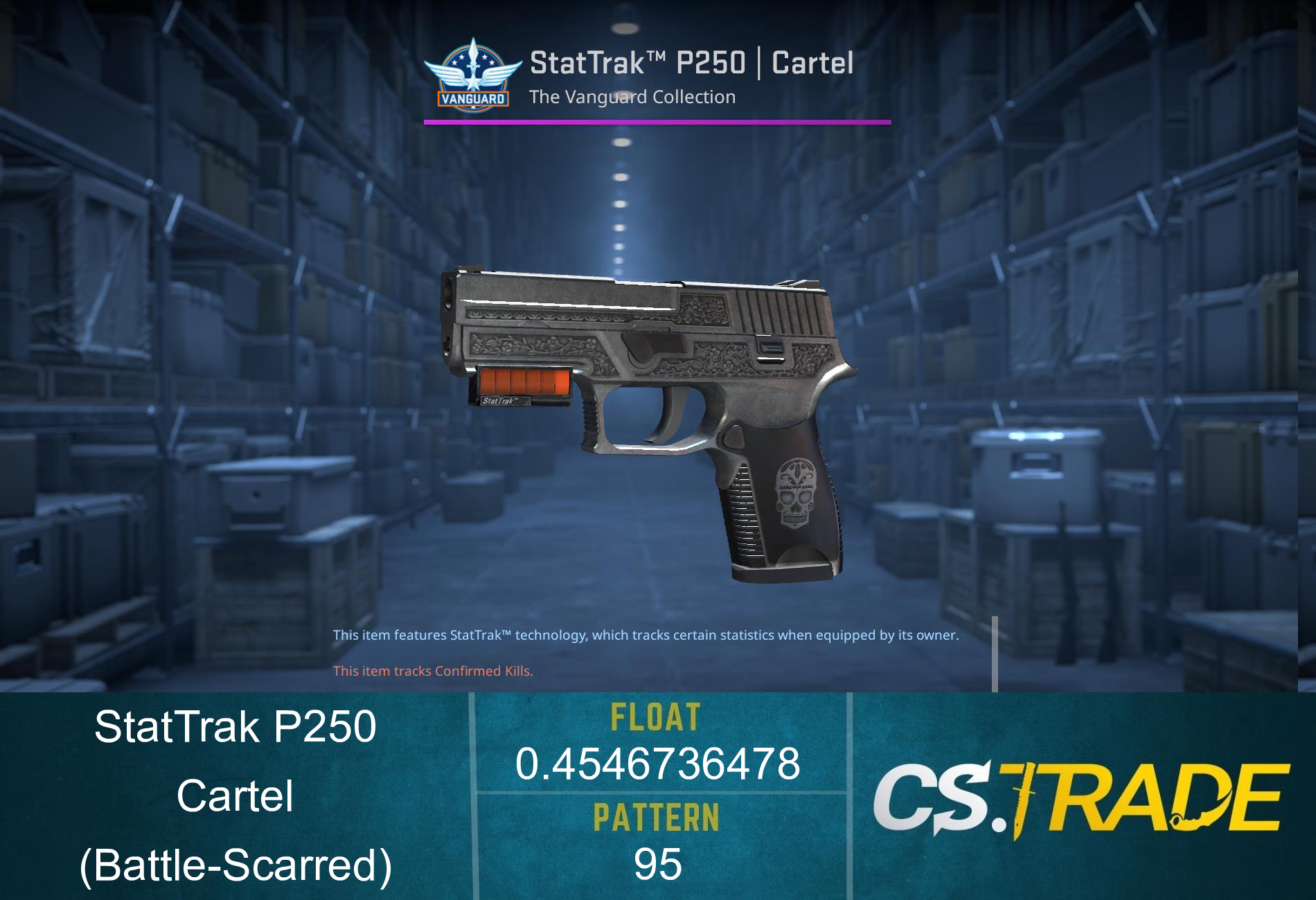 P250 | Cartel (Battle-Scarred) Screenshot