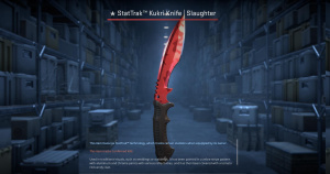 ★ StatTrak™ Kukri Knife | Slaughter (Minimal Wear) Screenshot