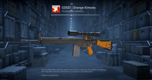 G3SG1 | Orange Kimono (Field-Tested) Screenshot