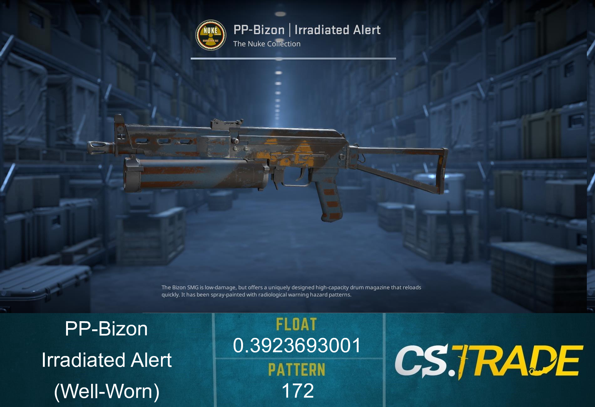 PP-Bizon | Irradiated Alert (Factory New) Screenshot