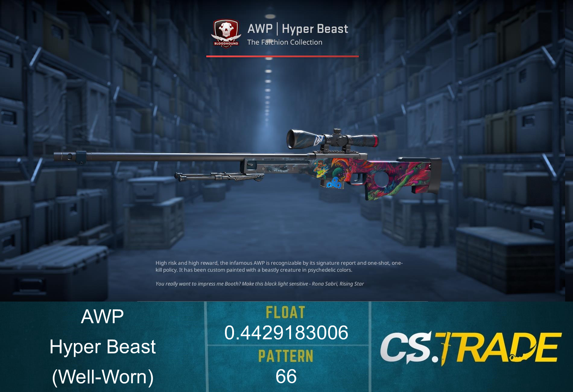 AWP | Hyper Beast (Well-Worn) Screenshot