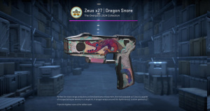 Zeus x27 | Dragon Snore (Battle-Scarred) Screenshot