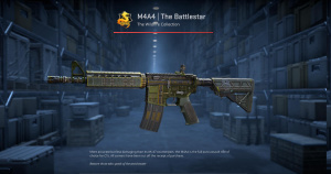 M4A4 | The Battlestar (Minimal Wear) Screenshot