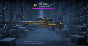 SSG 08 | Big Iron (Battle-Scarred) Screenshot