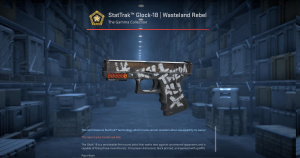 StatTrak™ Glock-18 | Wasteland Rebel (Field-Tested) Screenshot