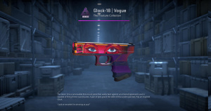 Glock-18 | Vogue (Field-Tested) Screenshot