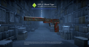 USP-S | Blood Tiger (Minimal Wear) Screenshot