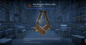 Dual Berettas | Black Limba (Field-Tested) Screenshot