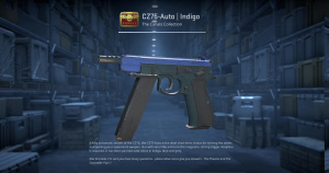 CZ75-Auto | Indigo (Field-Tested) Screenshot