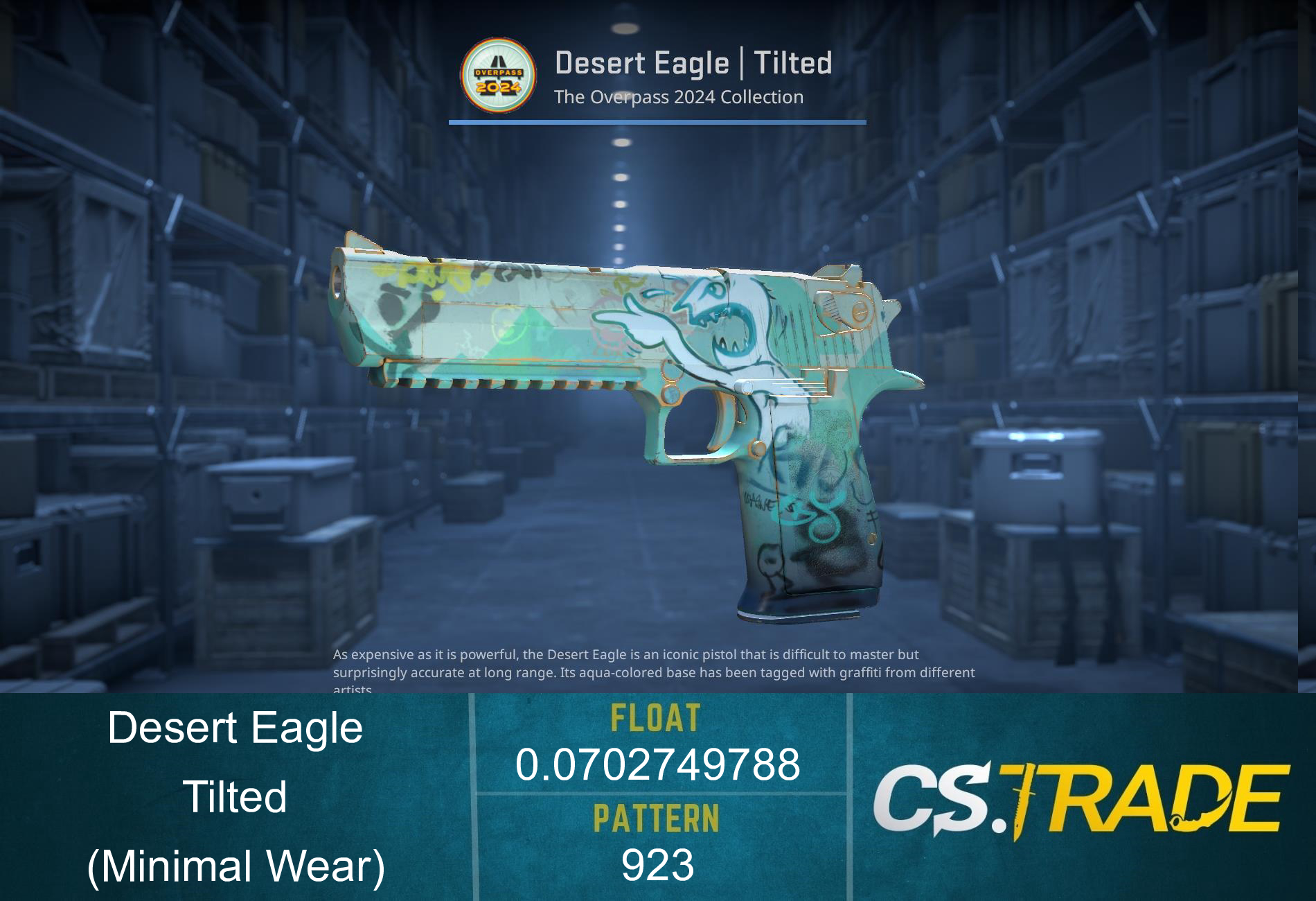 Desert Eagle | Tilted (Minimal Wear) Screenshot