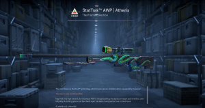 StatTrak™ AWP | Atheris (Minimal Wear) Screenshot