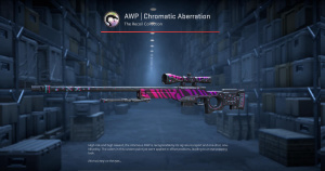 AWP | Chromatic Aberration (Minimal Wear) Screenshot