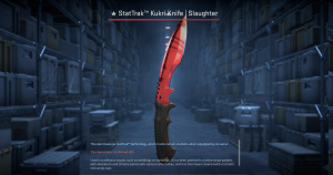 ★ StatTrak™ Kukri Knife | Slaughter (Minimal Wear) Screenshot