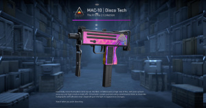 MAC-10 | Disco Tech (Field-Tested) Screenshot