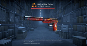 USP-S | The Traitor (Minimal Wear) Screenshot