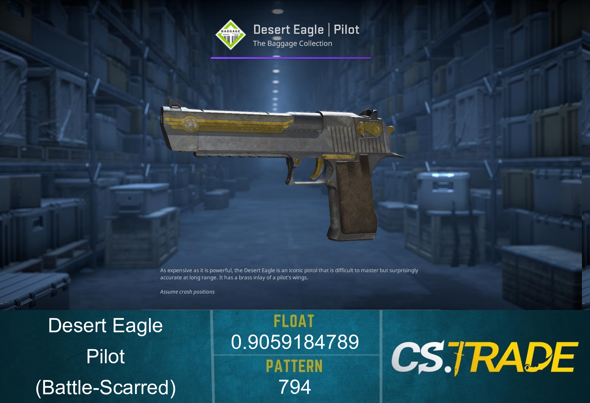 Desert Eagle | Pilot (Factory New) Screenshot