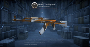 AK-47 | The Oligarch (Well-Worn) Screenshot