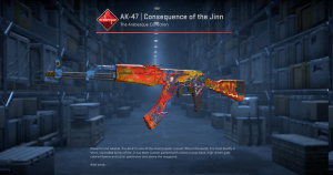 AK-47 | Consequence of the Jinn (Battle-Scarred) Screenshot
