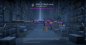 M4A1-S | Black Lotus (Minimal Wear) Screenshot