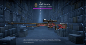 AWP | Duality (Well-Worn) Screenshot