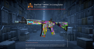 StatTrak™ M4A4 | In Living Color (Minimal Wear) Screenshot