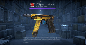 CZ75-Auto | Syndicate (Field-Tested) Screenshot