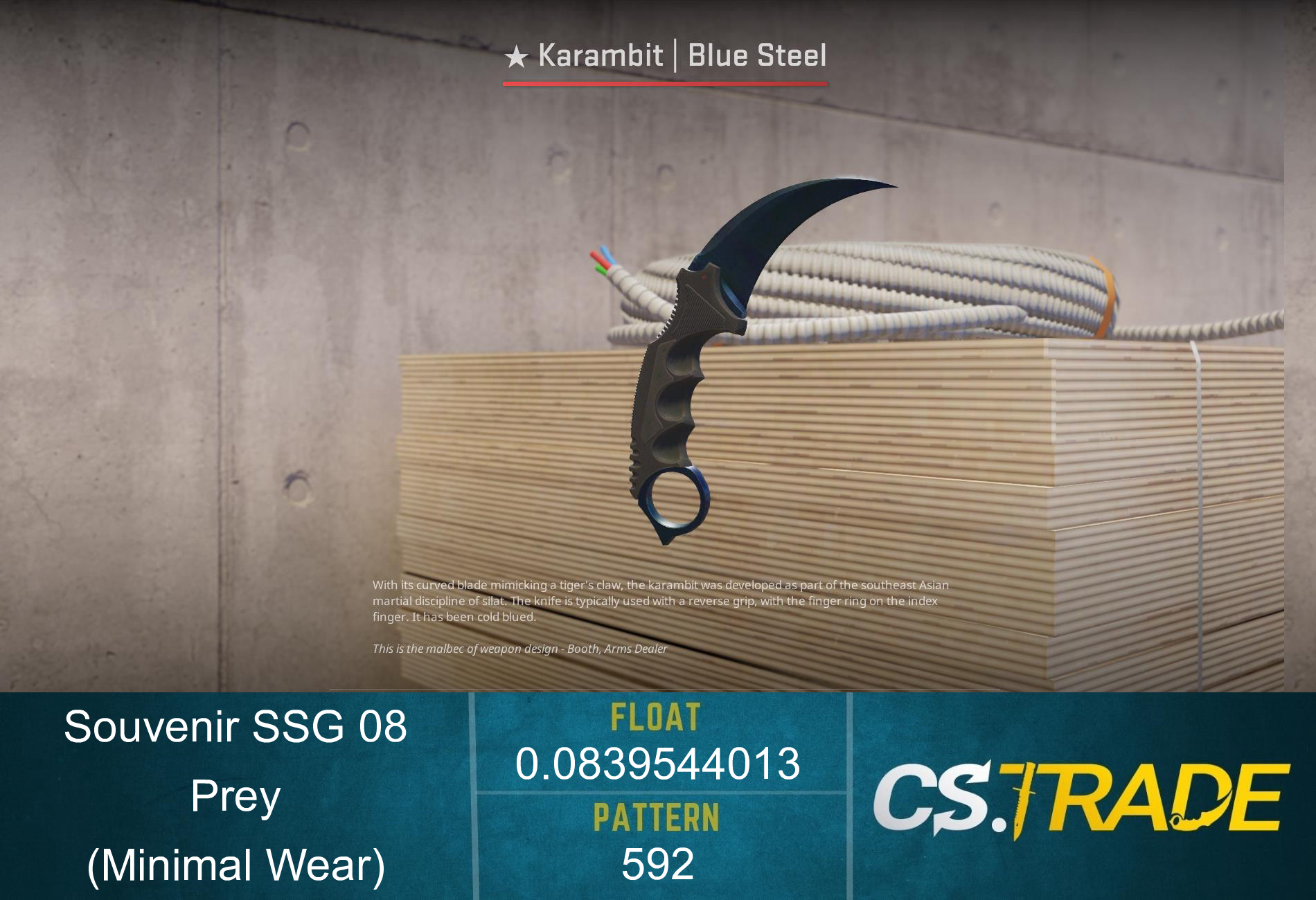 Souvenir SSG 08 | Prey (Minimal Wear) Screenshot