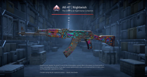 AK-47 | Nightwish (Battle-Scarred) Screenshot