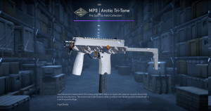 MP9 | Arctic Tri-Tone (Factory New) Screenshot