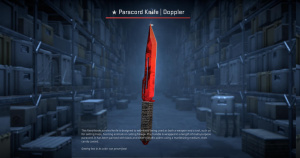 ★ Paracord Knife | Doppler Ruby (Factory New) Screenshot