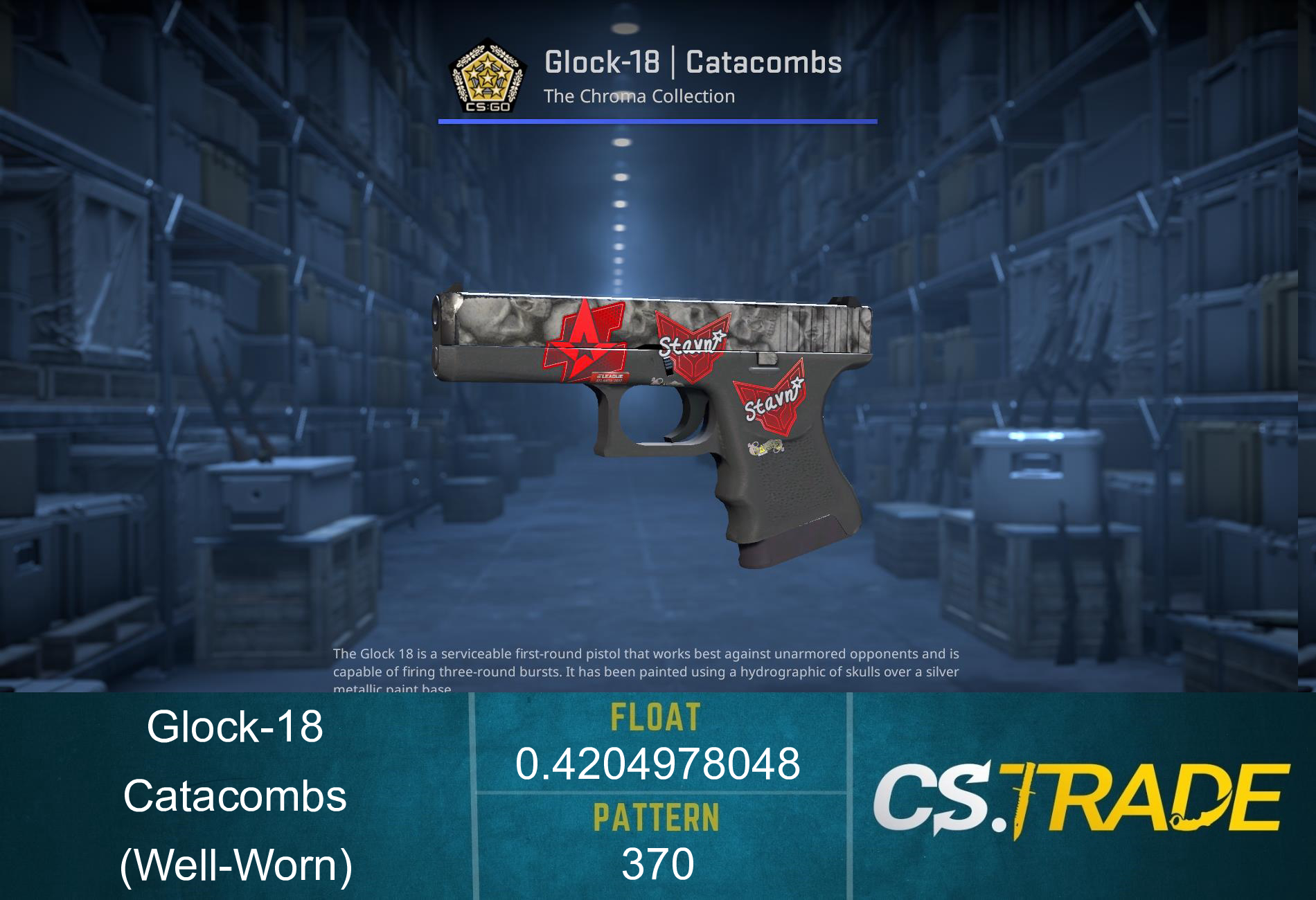 Glock-18 | Catacombs (Well-Worn) Screenshot