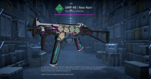 UMP-45 | Neo-Noir (Minimal Wear) Screenshot
