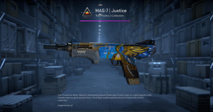 MAG-7 | Justice (Field-Tested) Screenshot