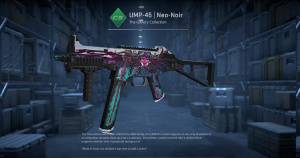 UMP-45 | Neo-Noir (Minimal Wear) Screenshot