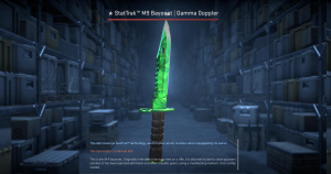 ★ StatTrak™ M9 Bayonet | Gamma Doppler Emerald (Factory New) Screenshot